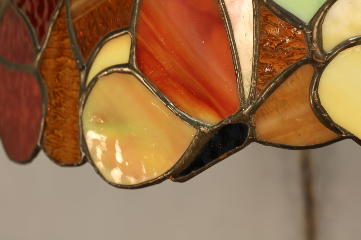 Stained Glass Butterflies Swag Lamp