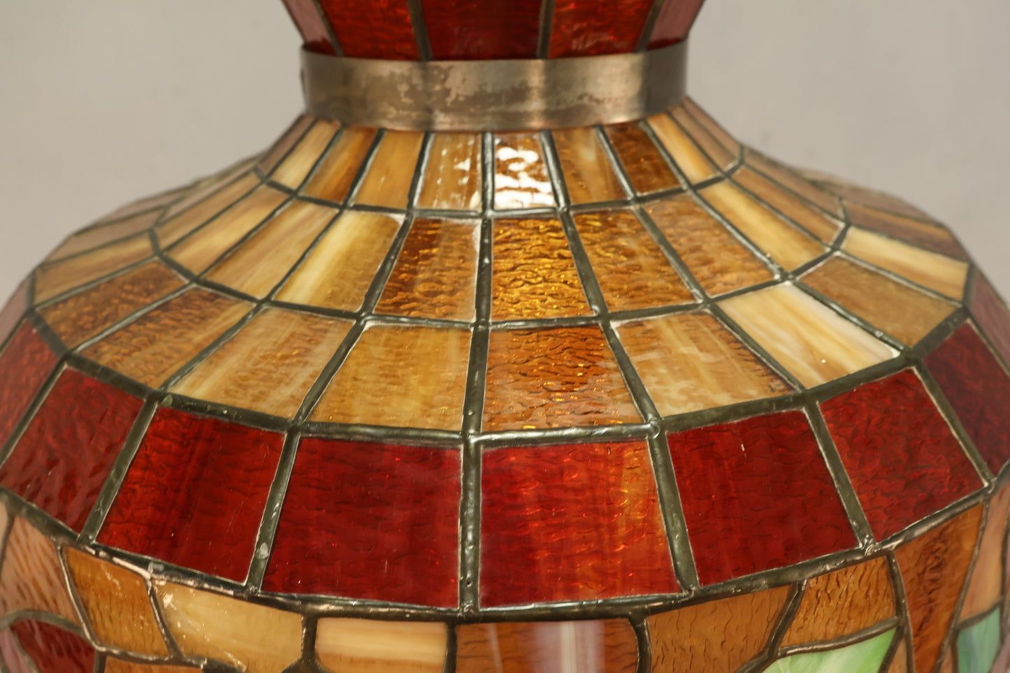 Stained Glass Butterflies Swag Lamp