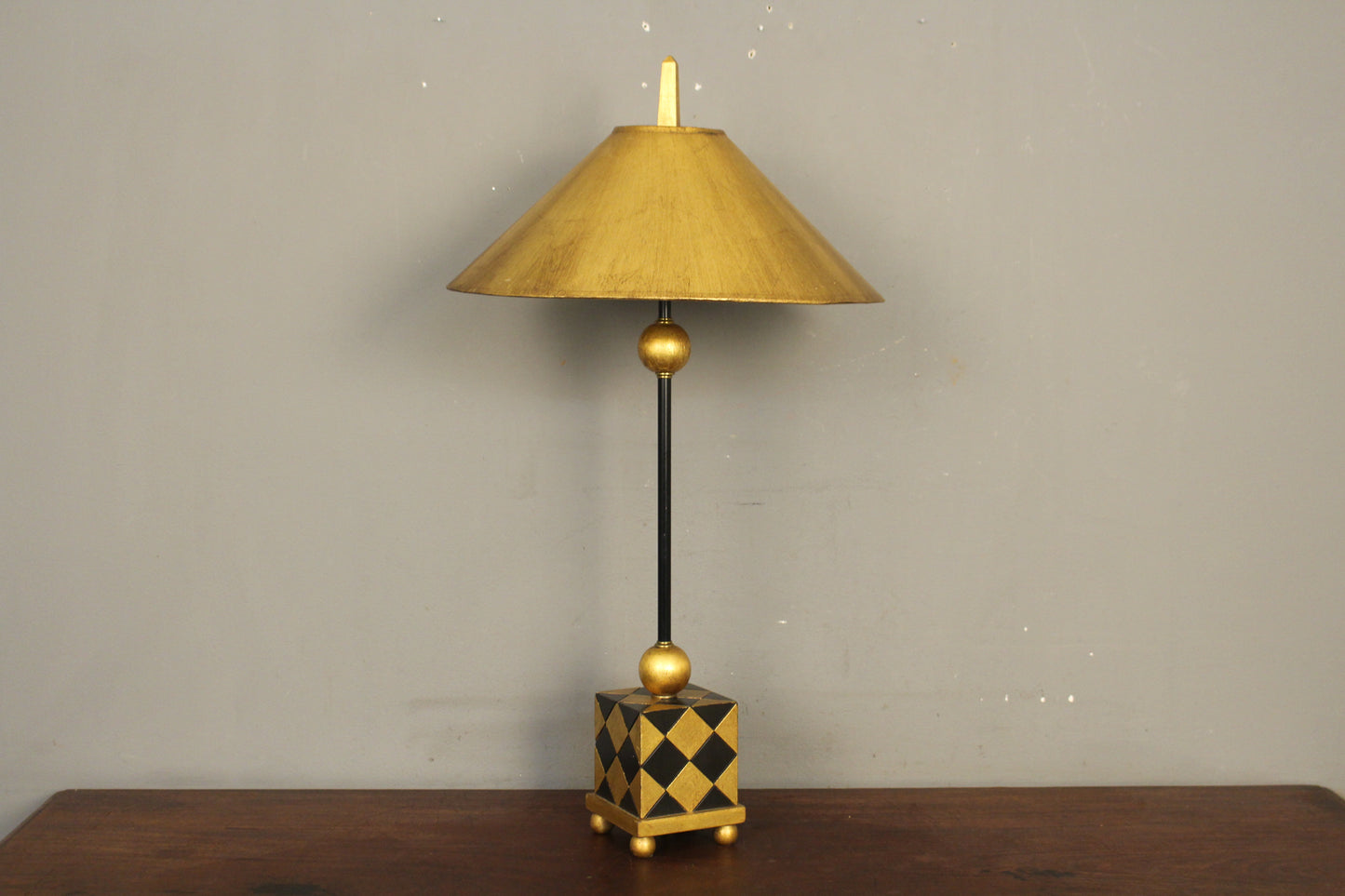 Gold Harlequin Table Lamp