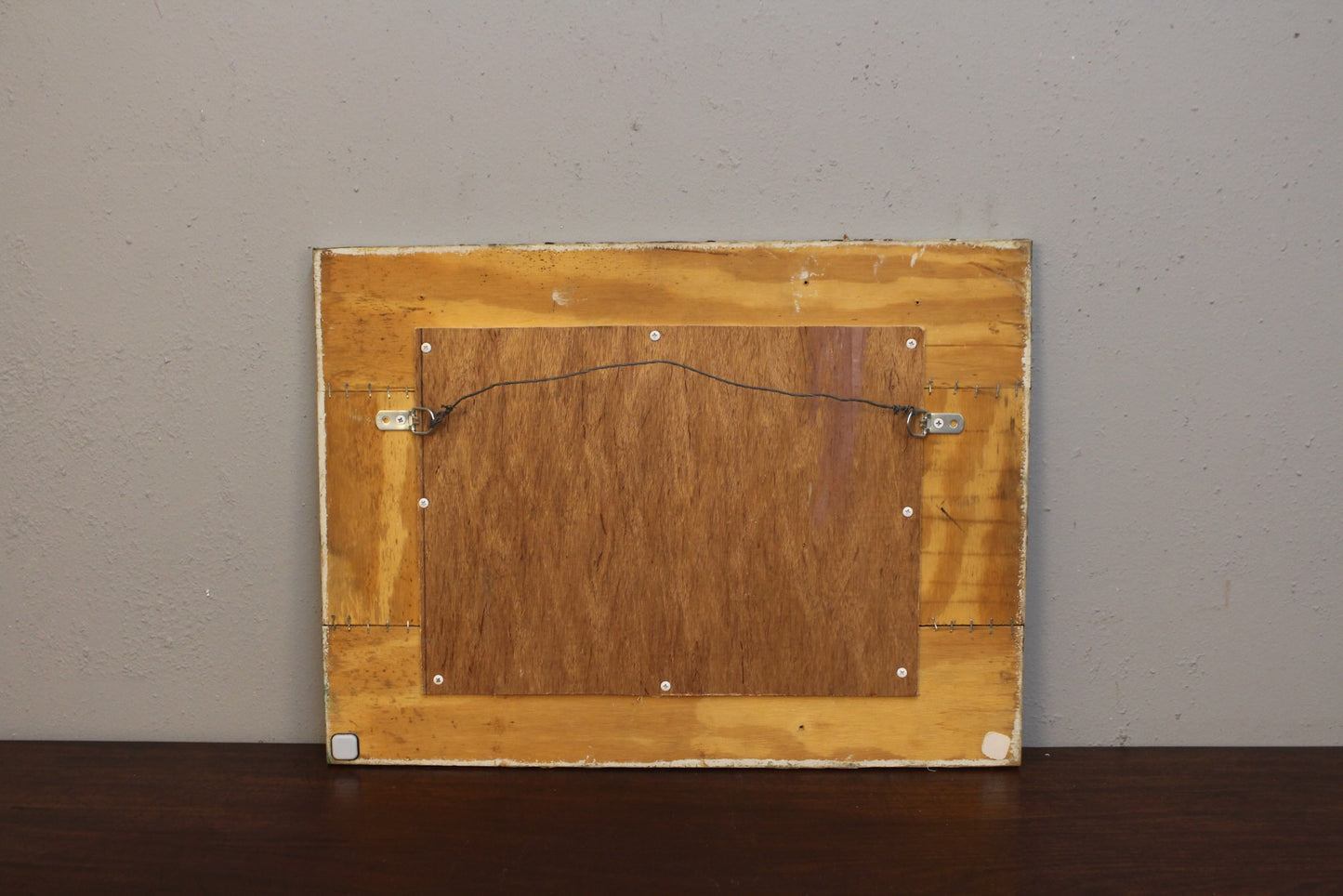 Hammered Tin Tile Mirror