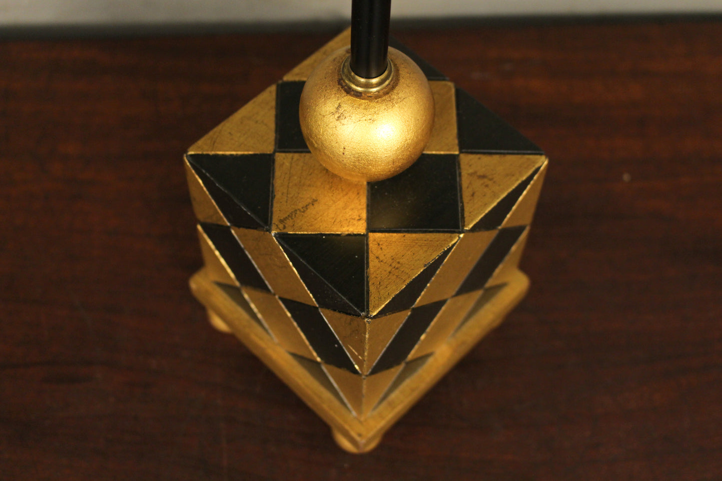 Gold Harlequin Table Lamp