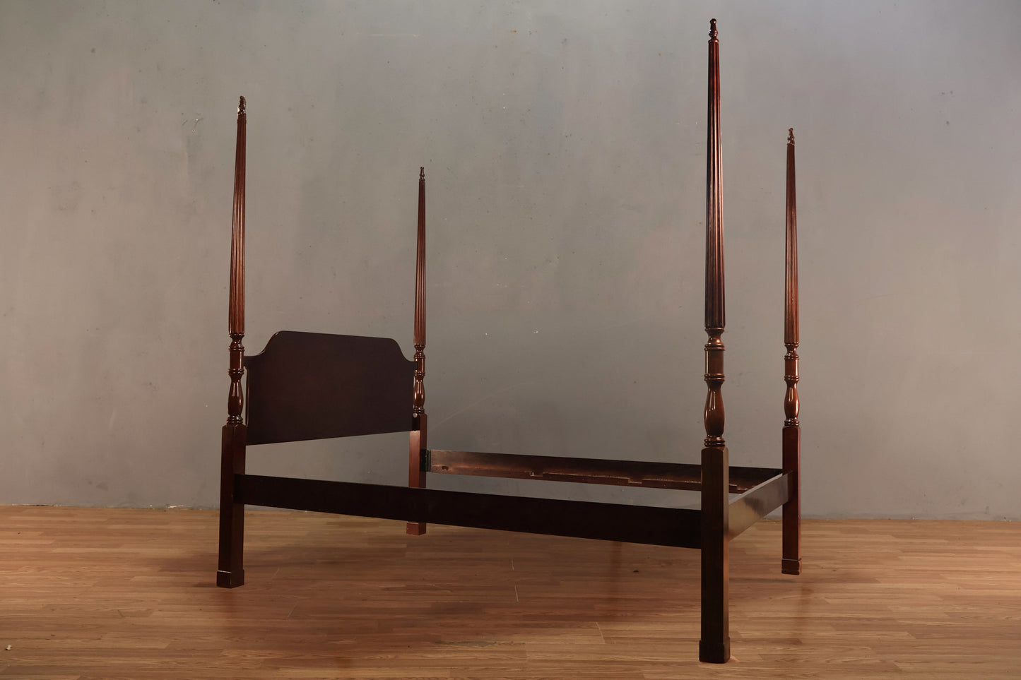 Georgian-Style 4-Poster Queen Bed Frame - ONLINE ONLY