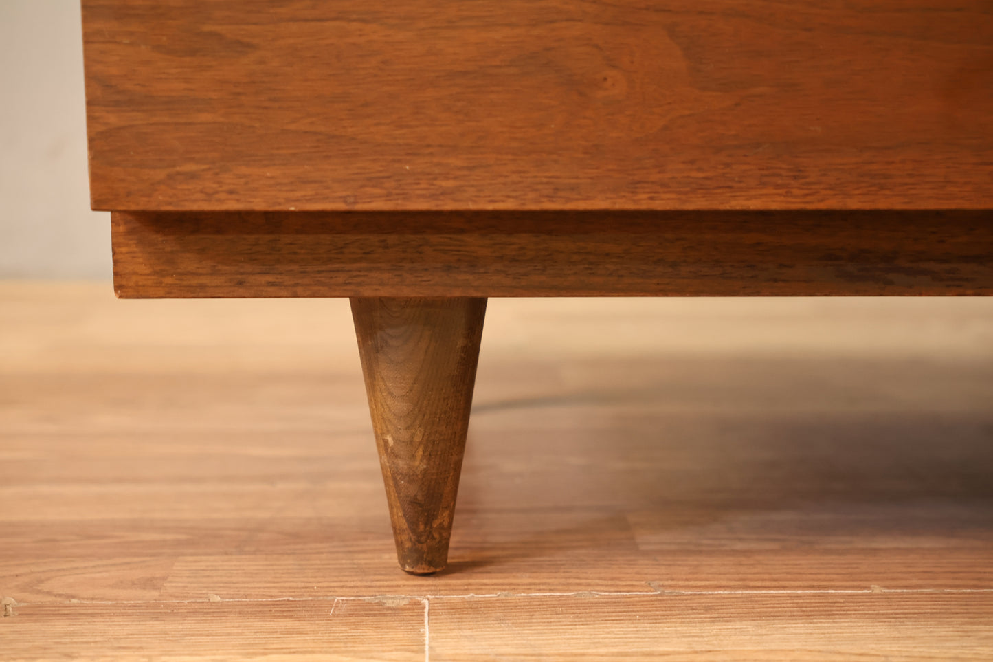 Bassett Walnut 9-Drawer Credenza
