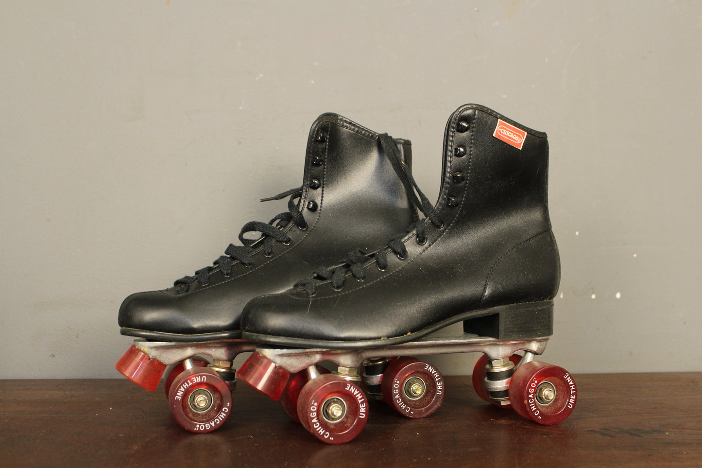 "Chicago" Black Size 11 Roller Skates