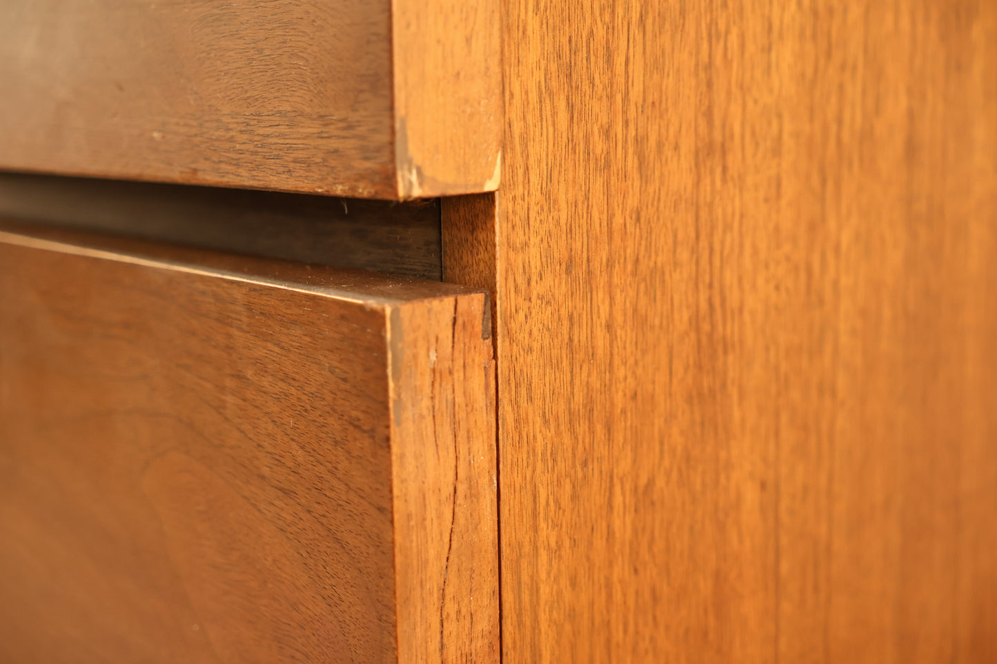 Bassett Walnut 9-Drawer Credenza