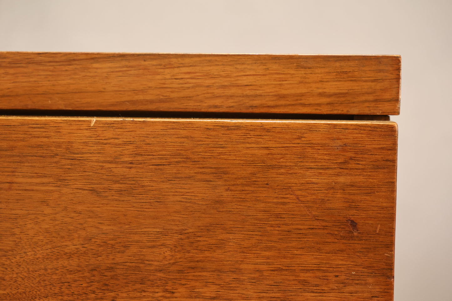 Bassett Walnut 2-Drawer Nightstand