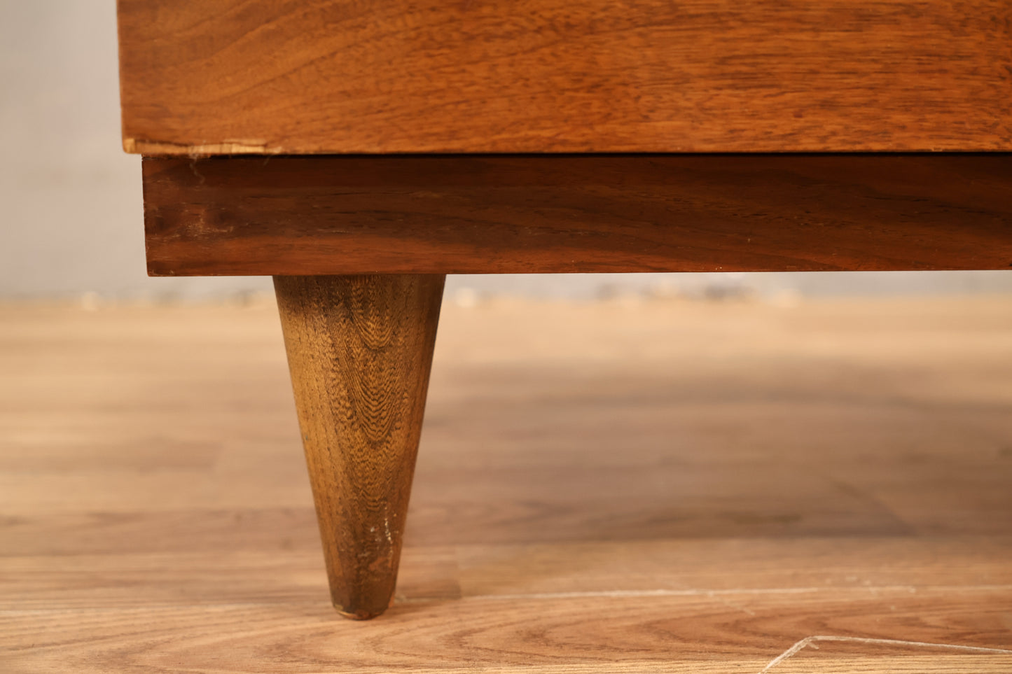 Bassett Walnut 2-Drawer Nightstand