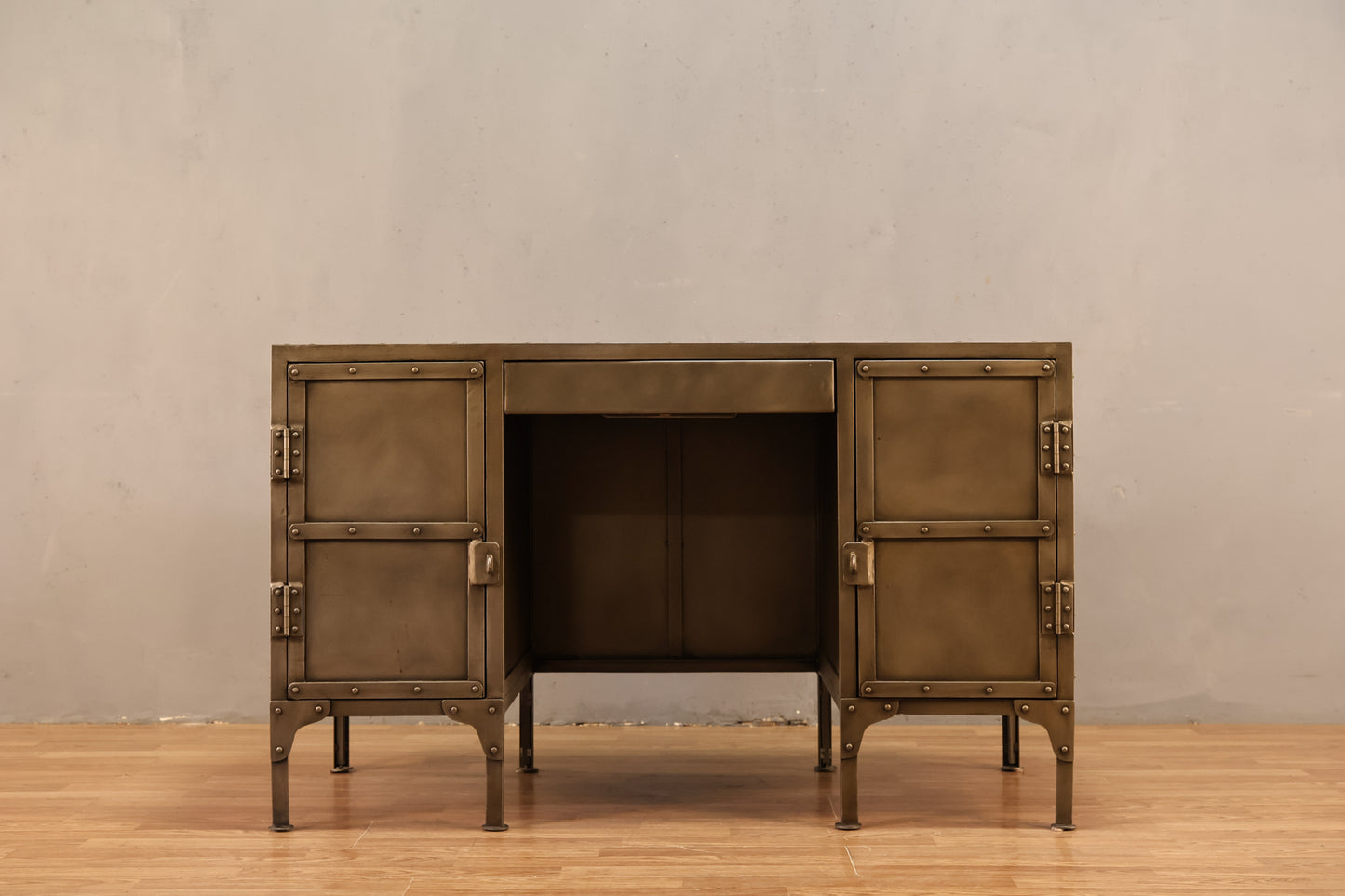 Restoration Hardware "Tool Chest" Metal Desk - ONLINE ONLY