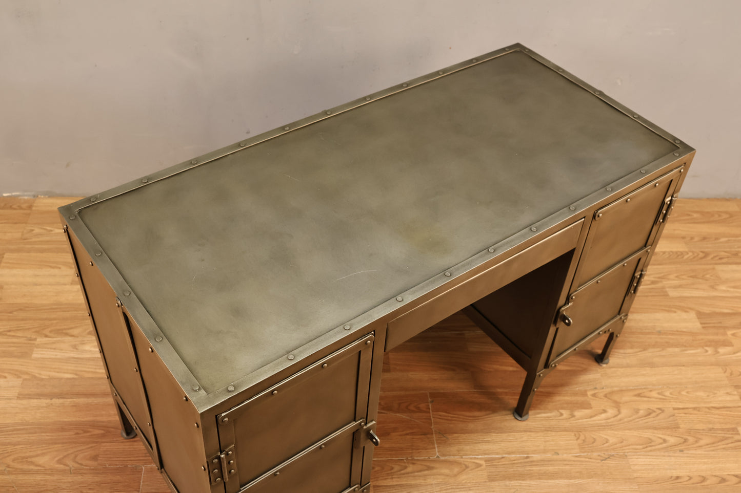 Restoration Hardware "Tool Chest" Metal Desk - ONLINE ONLY