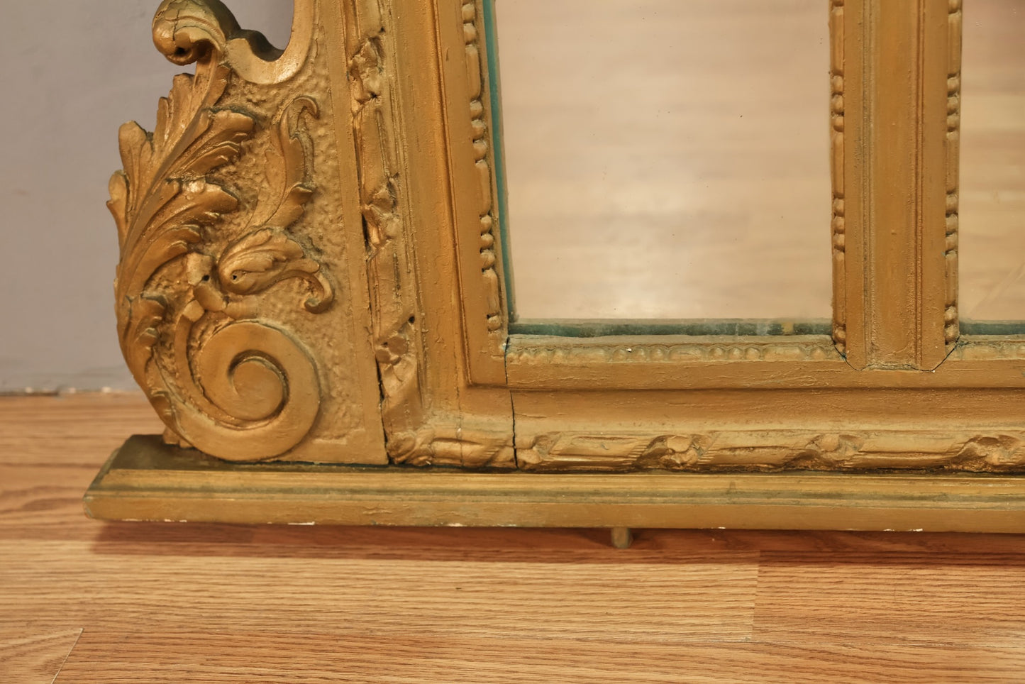 Large Louis XV-Style 3-Panel Mirror - ONLINE ONLY