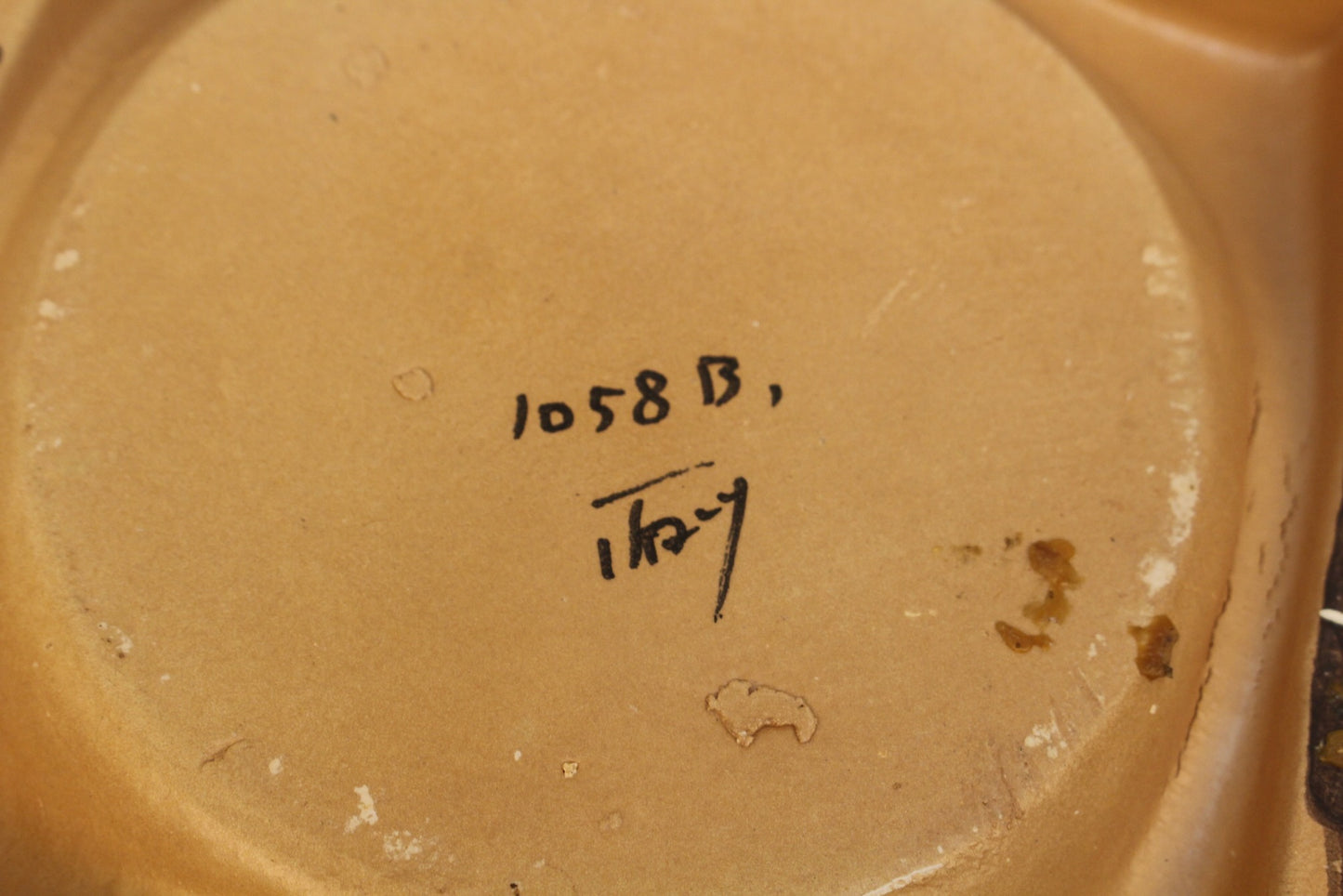 Bitossi Blue Ceramic Ashtray