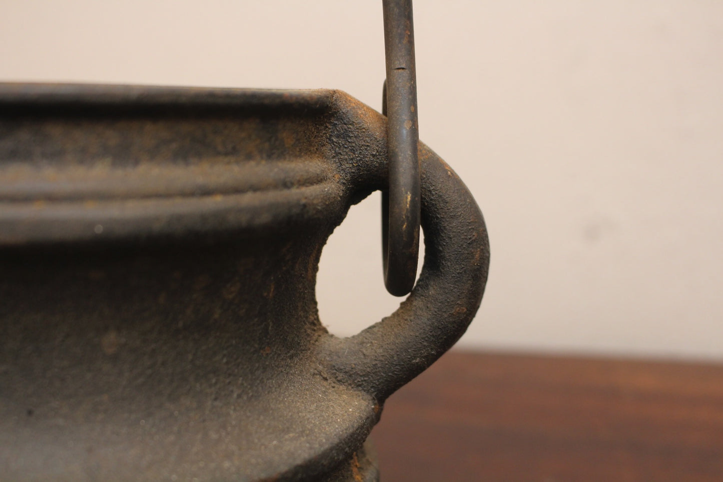 Antique Cast Iron Smudge Pot