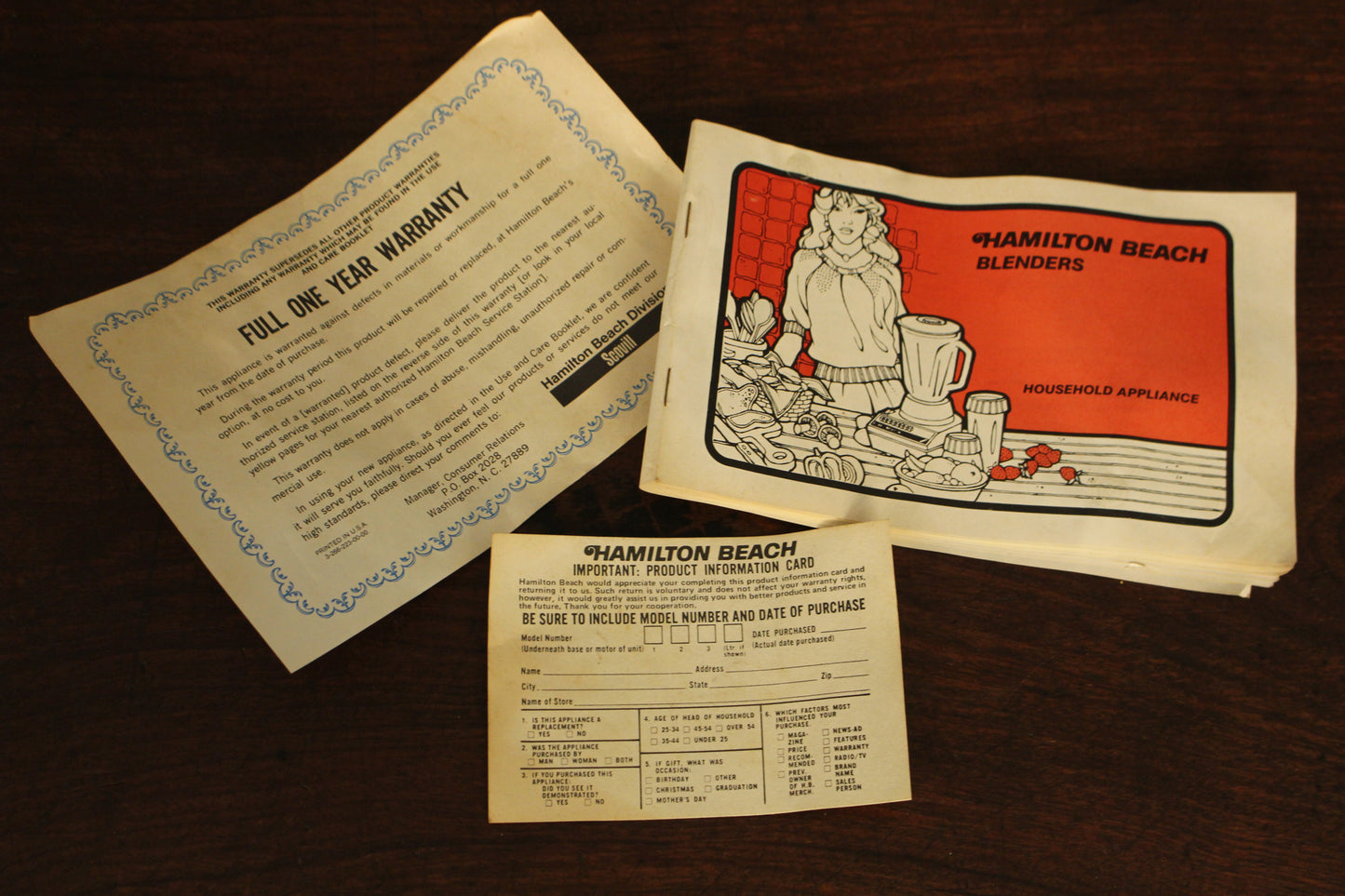 1970s Hamilton Beach Blender