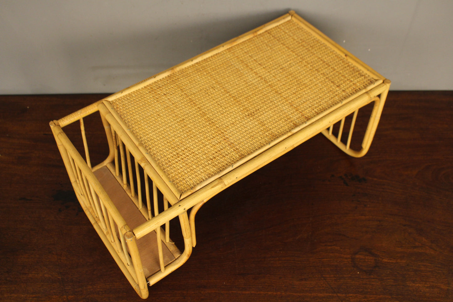 Bamboo & Woven Breakfast Tray
