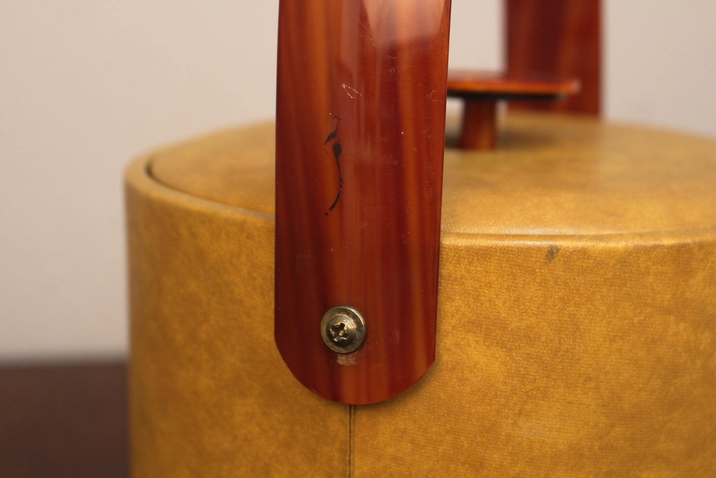 Georges Briard Vinyl & Tortoise Ice Bucket