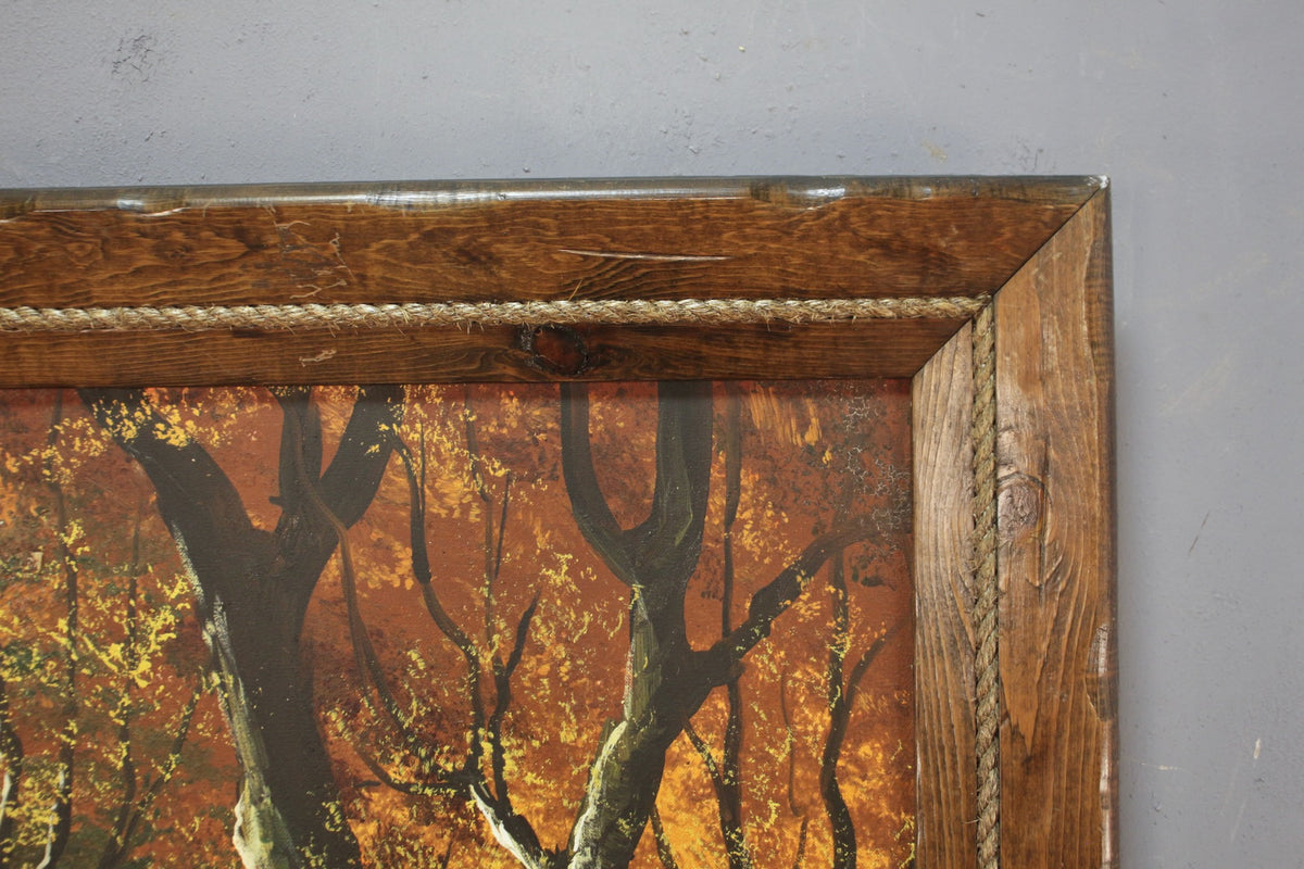 Large "Autumn Landscape" Painting