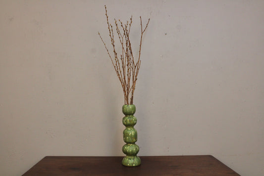 Green Pussywillow Vase