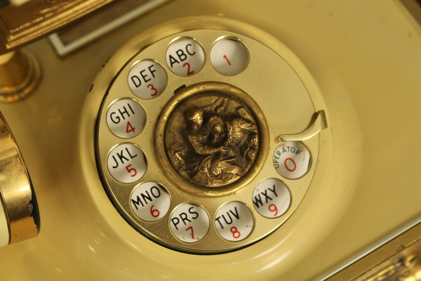 1970s French Victorian-Style Telephone