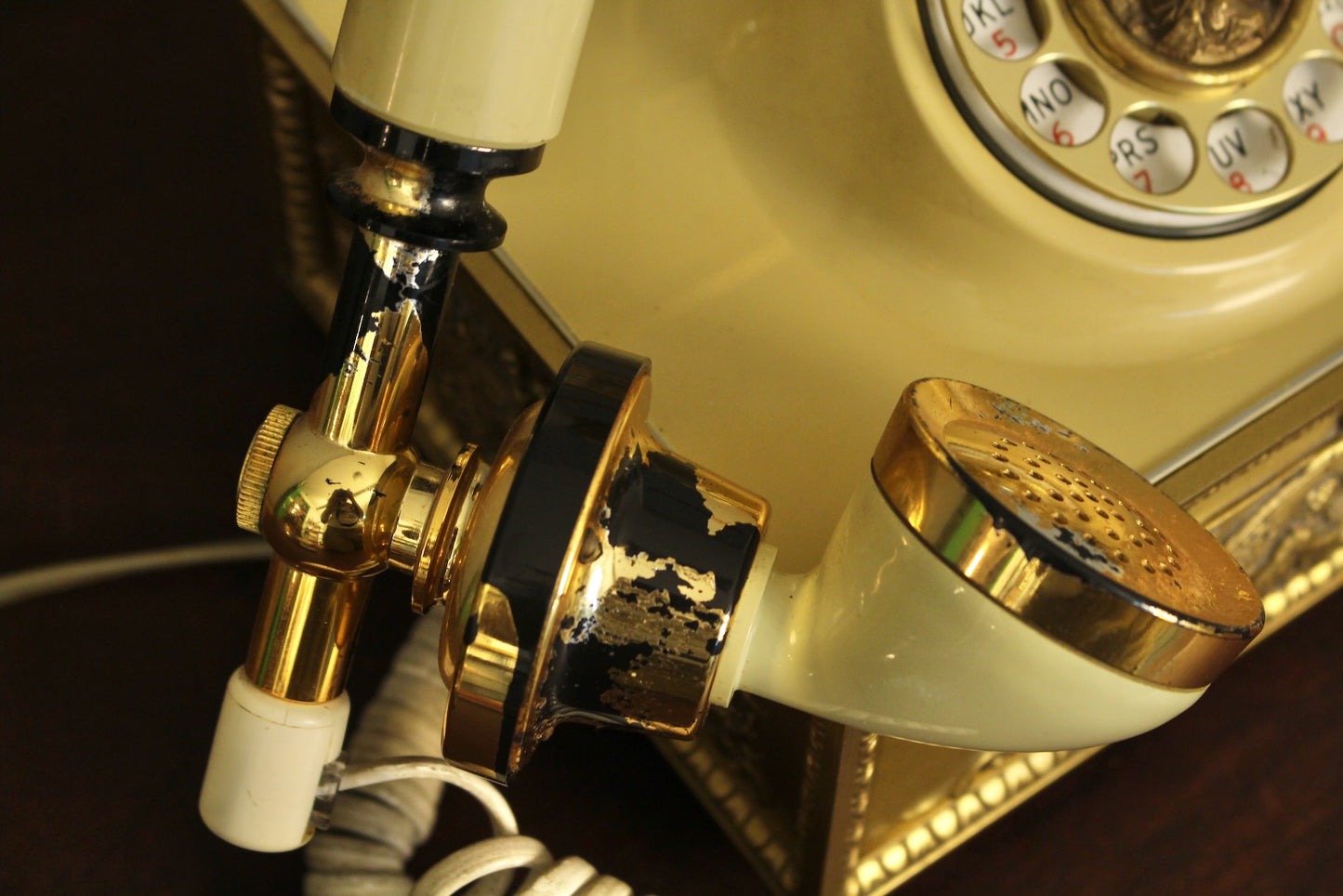 1970s French Victorian-Style Telephone