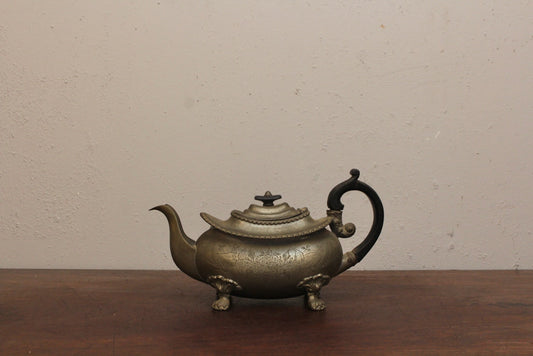 1800s Dixon Pewter Teapot