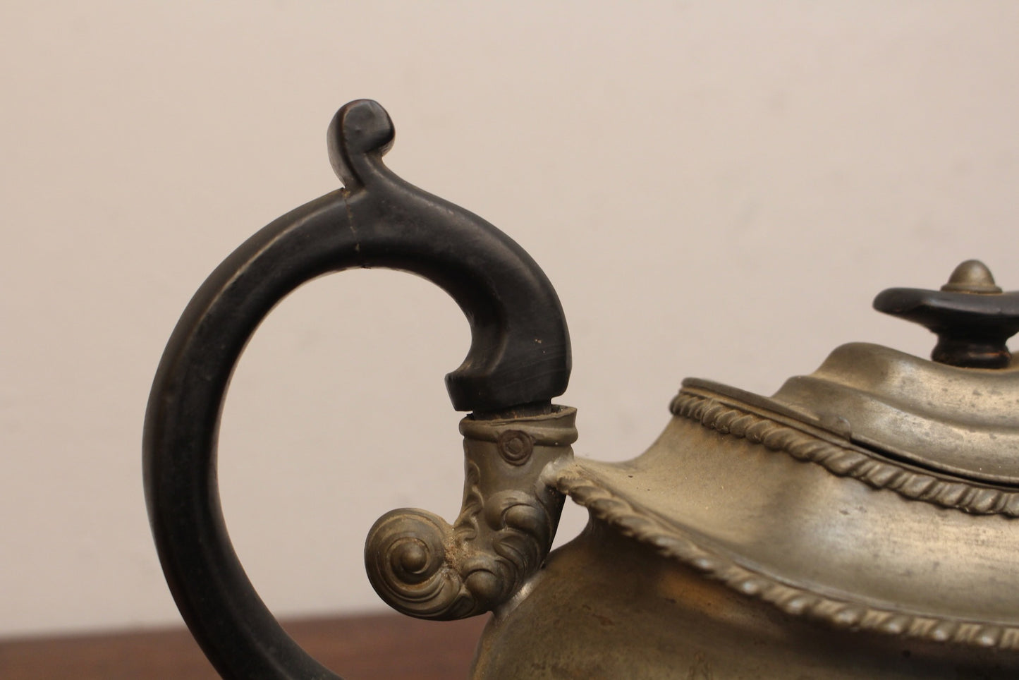 1800s Dixon Pewter Teapot