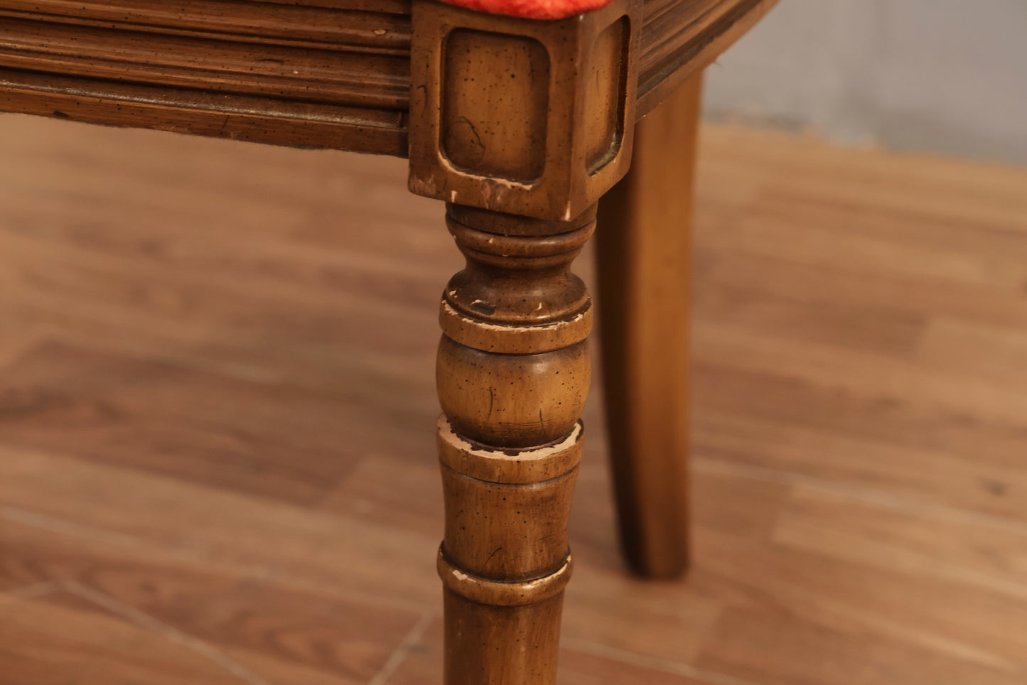 Provincial Rhubarb Velveteen Armchair