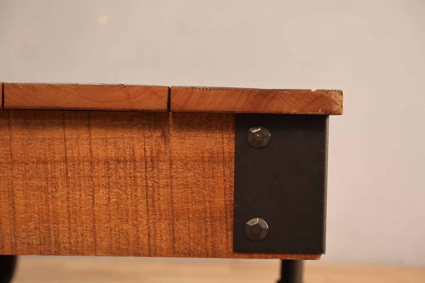 Large Industrial Rolling Coffee Table - ONLINE ONLY