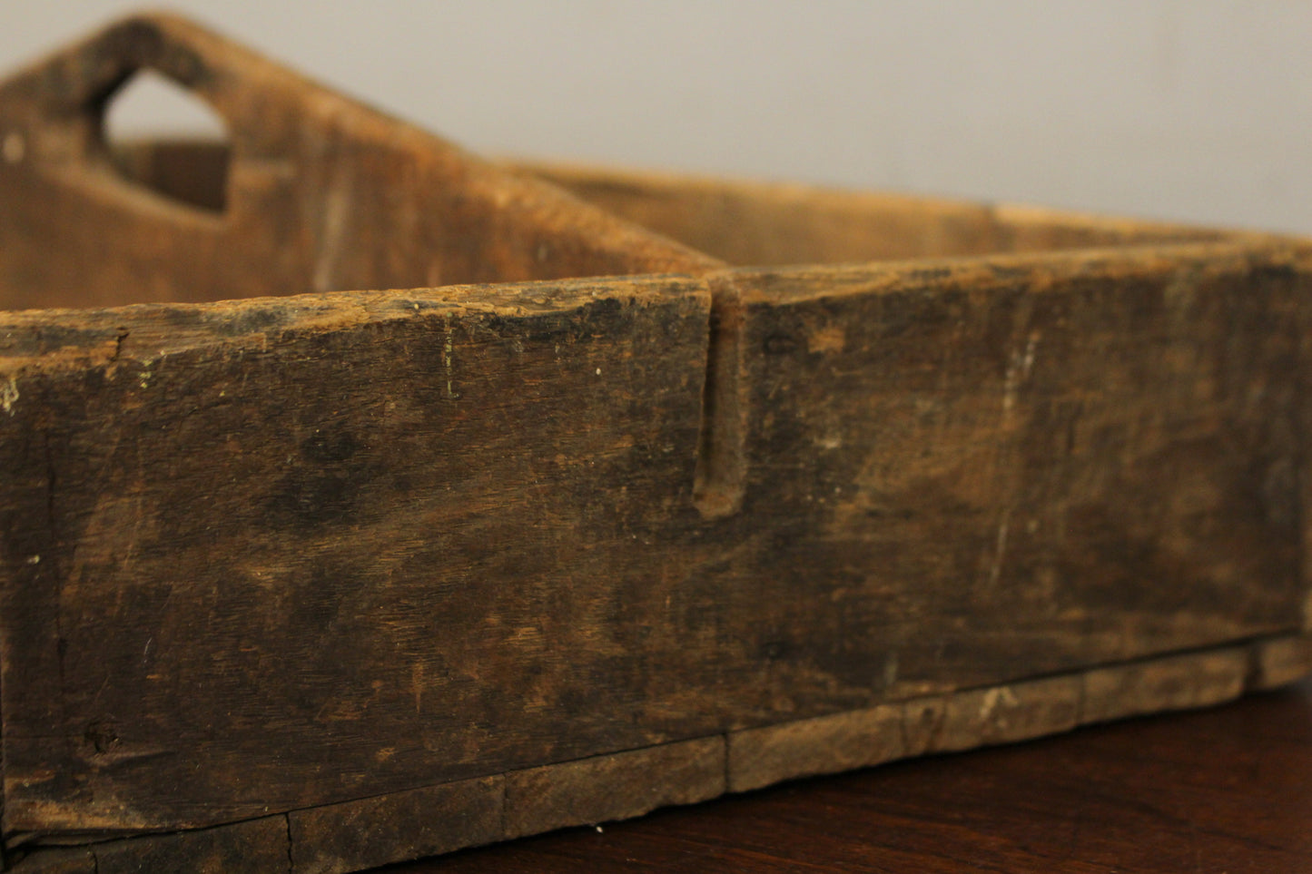 Rustic Wooden Caddy