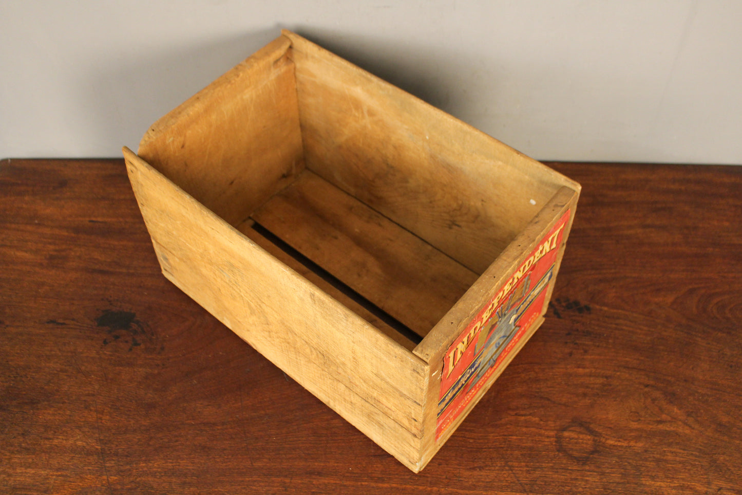 Independent Brand Wooden Crate