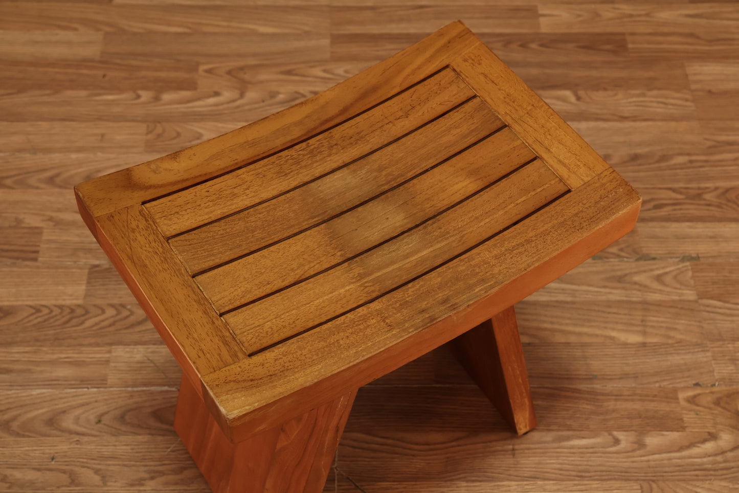 Small Teak Sauna Bench