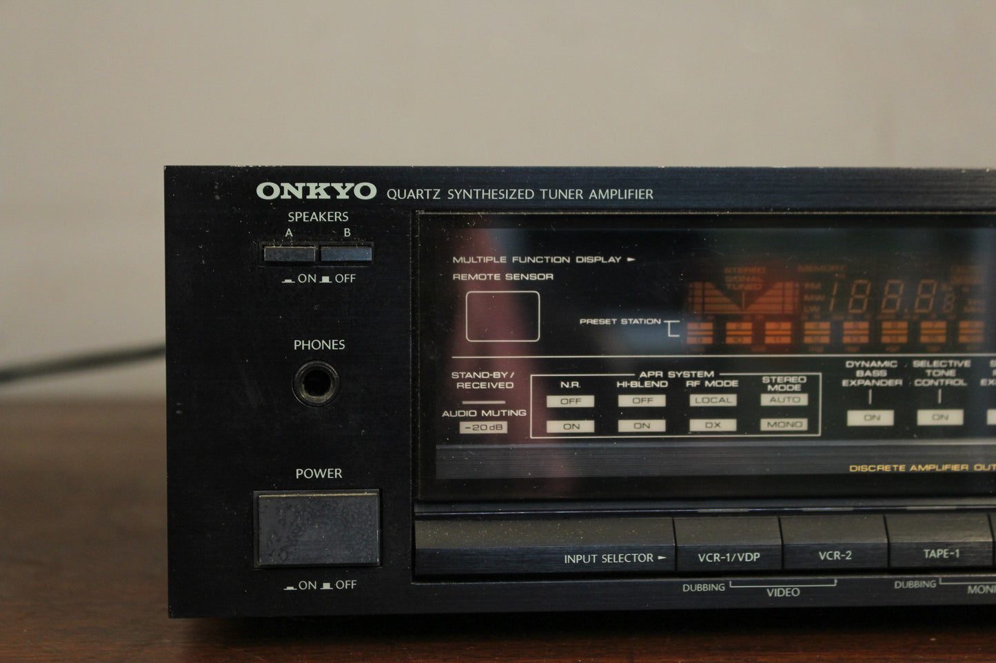 1980s Onkyo Stereo Receiver