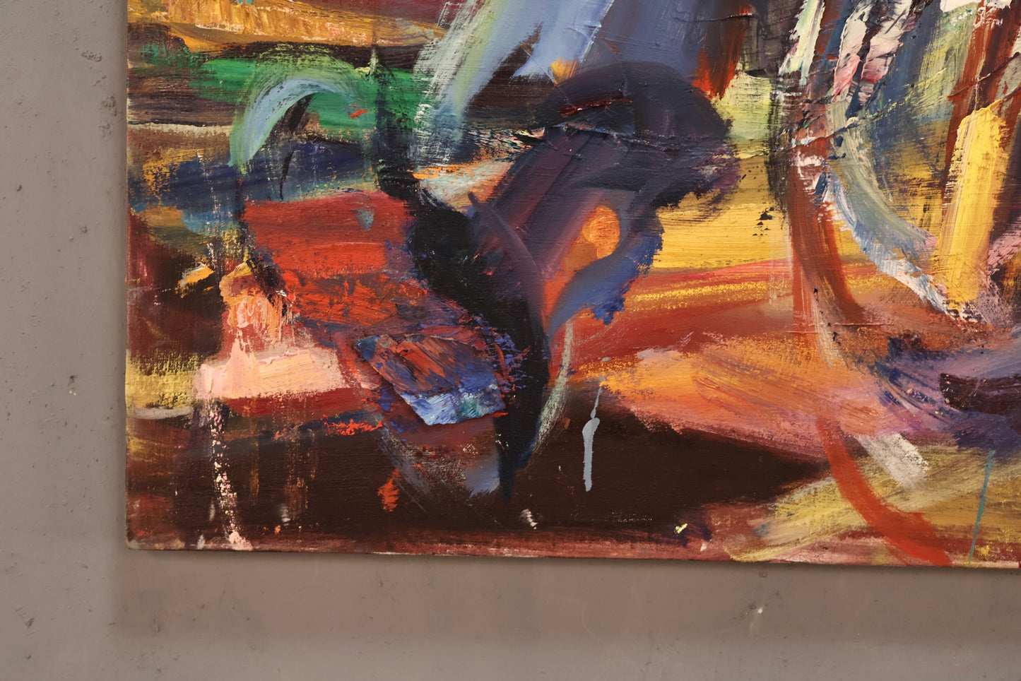 Large "Bike Ride" Painting