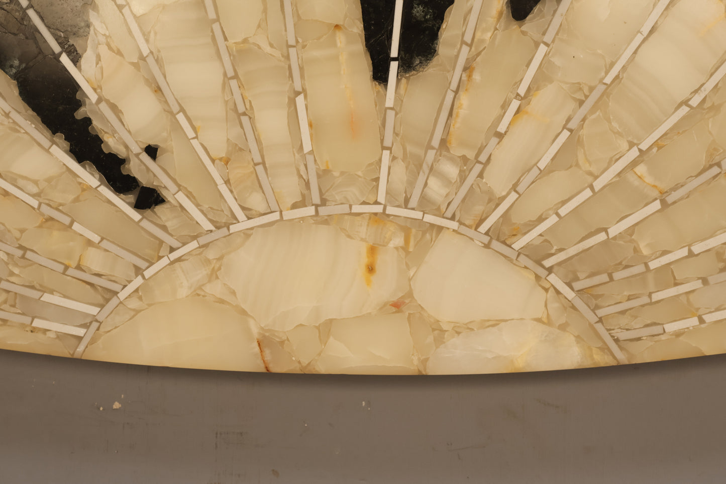 Mid Century "World Globe" Marble Mosaic Wall Sculpture - ONLINE ONLY