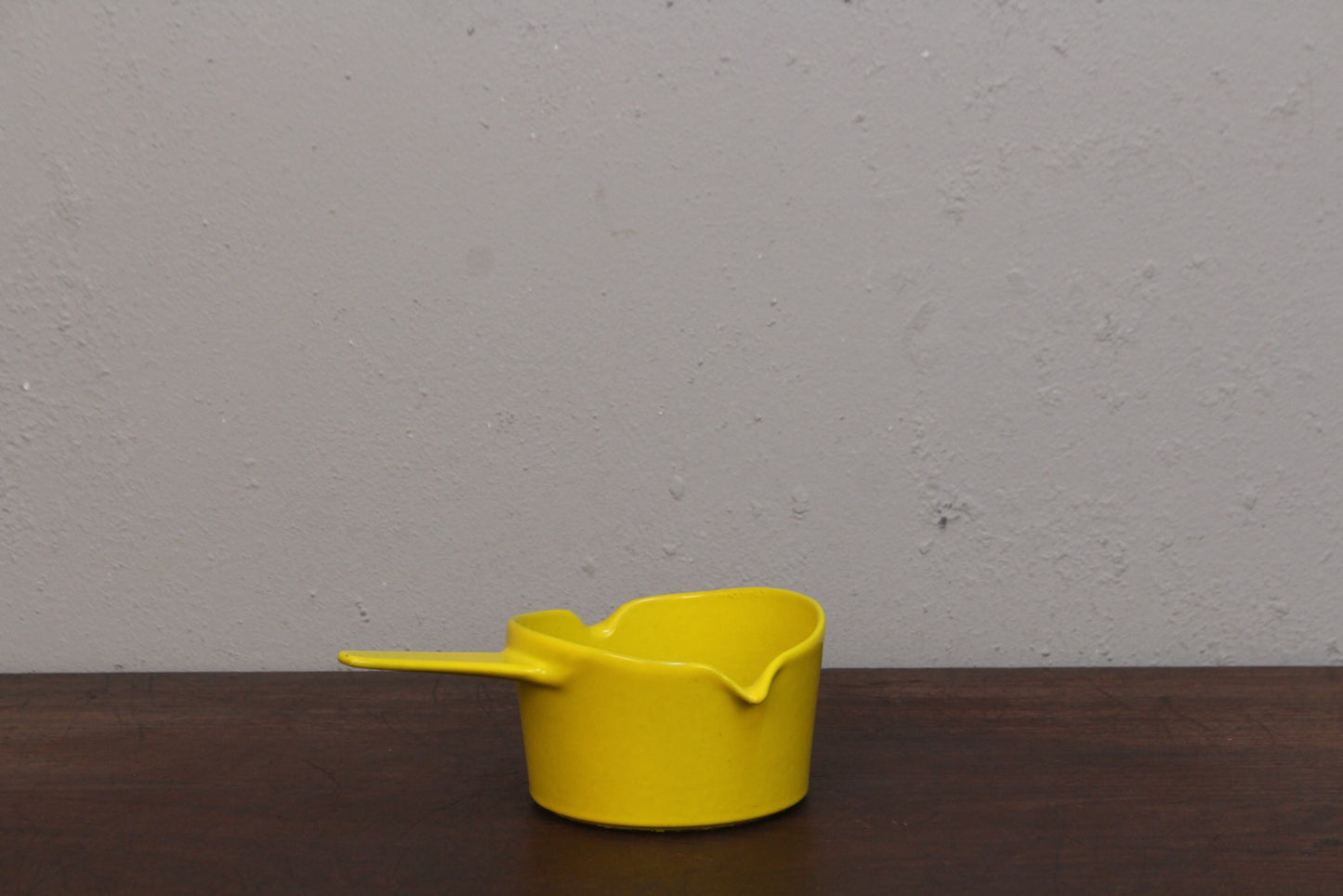 Copco Cast Iron Yellow Sauce Pot & Saucer