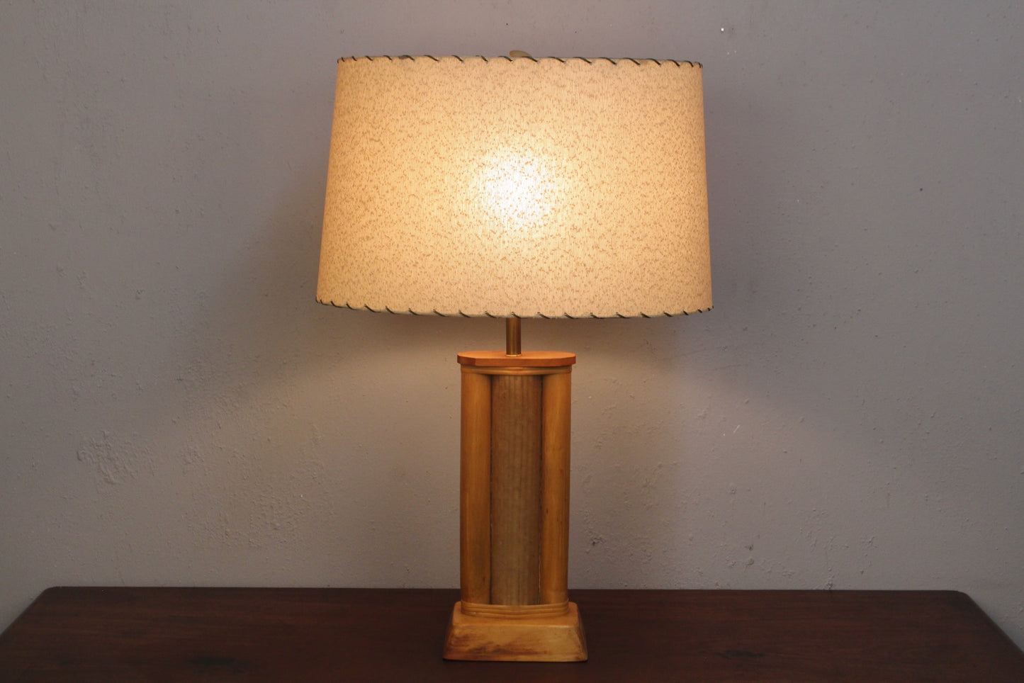 Bamboo Pillar Table Lamp