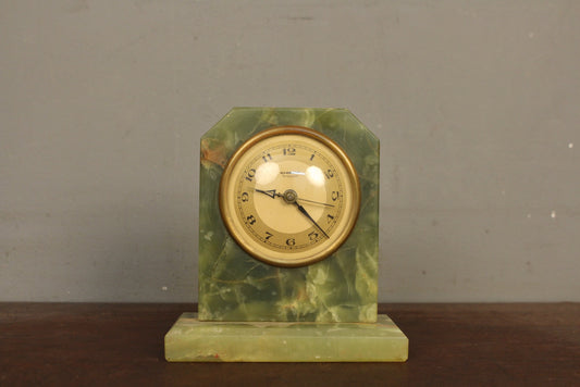 Art Deco Onyx Prop Clock