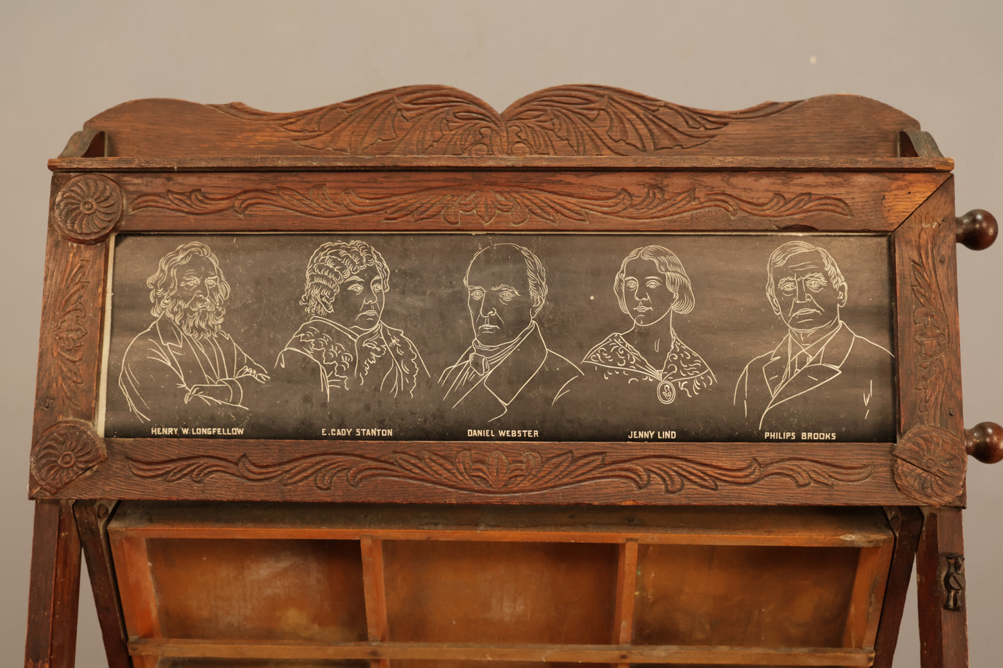 Antique Child's Folding Chalkboard Desk - ONLINE ONLY