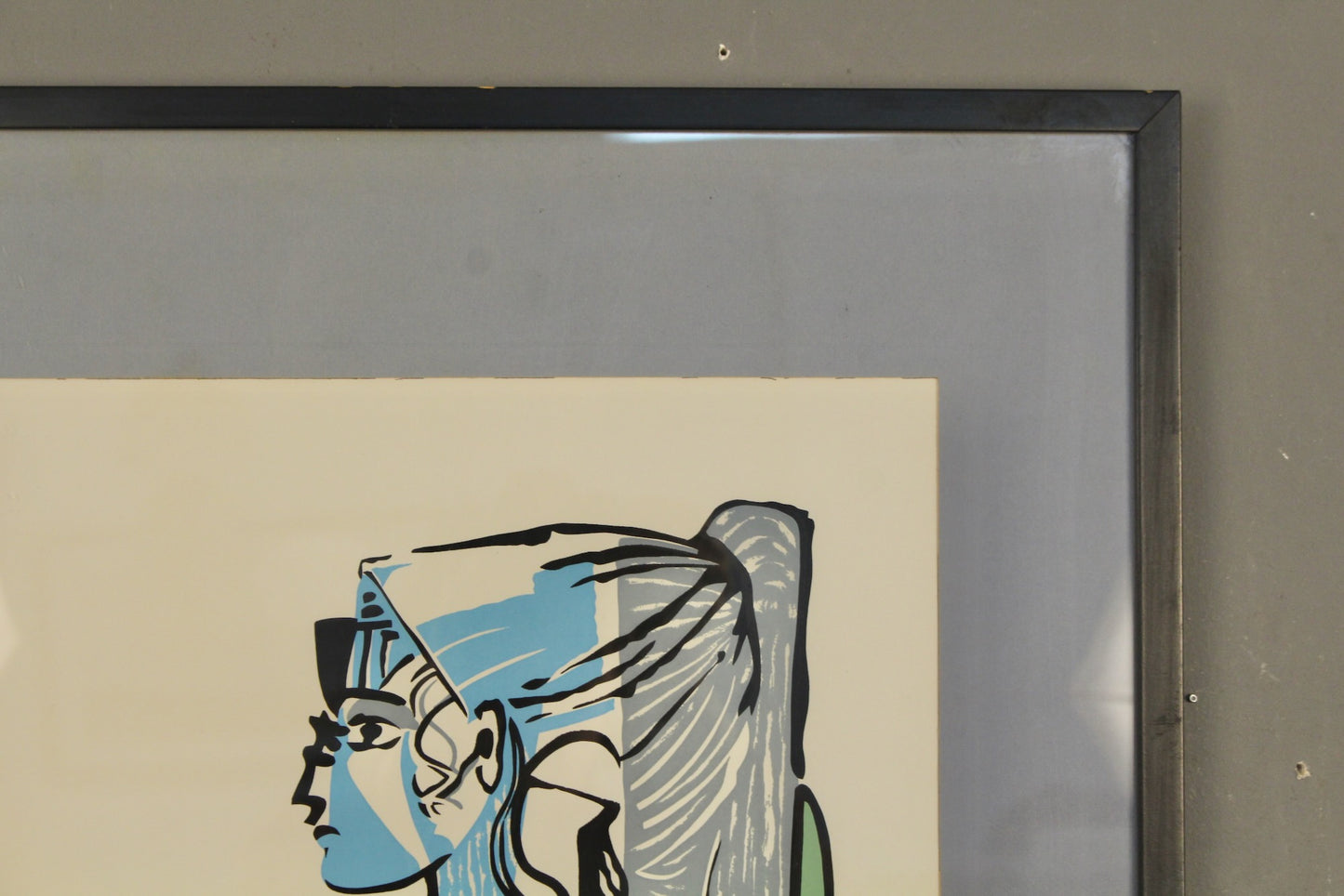 "Portrait of Sylvette David in a Green Chair" Picasso Print