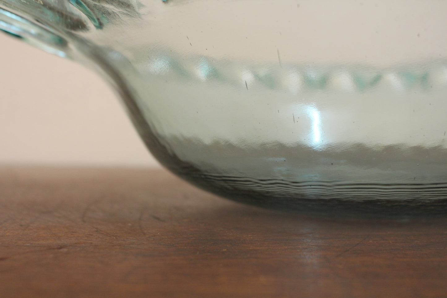 Large Openwork Glass Bowl