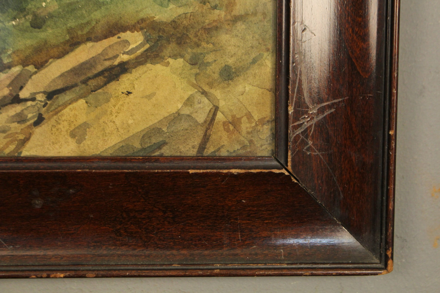 "English Countryside" Watercolor Painting