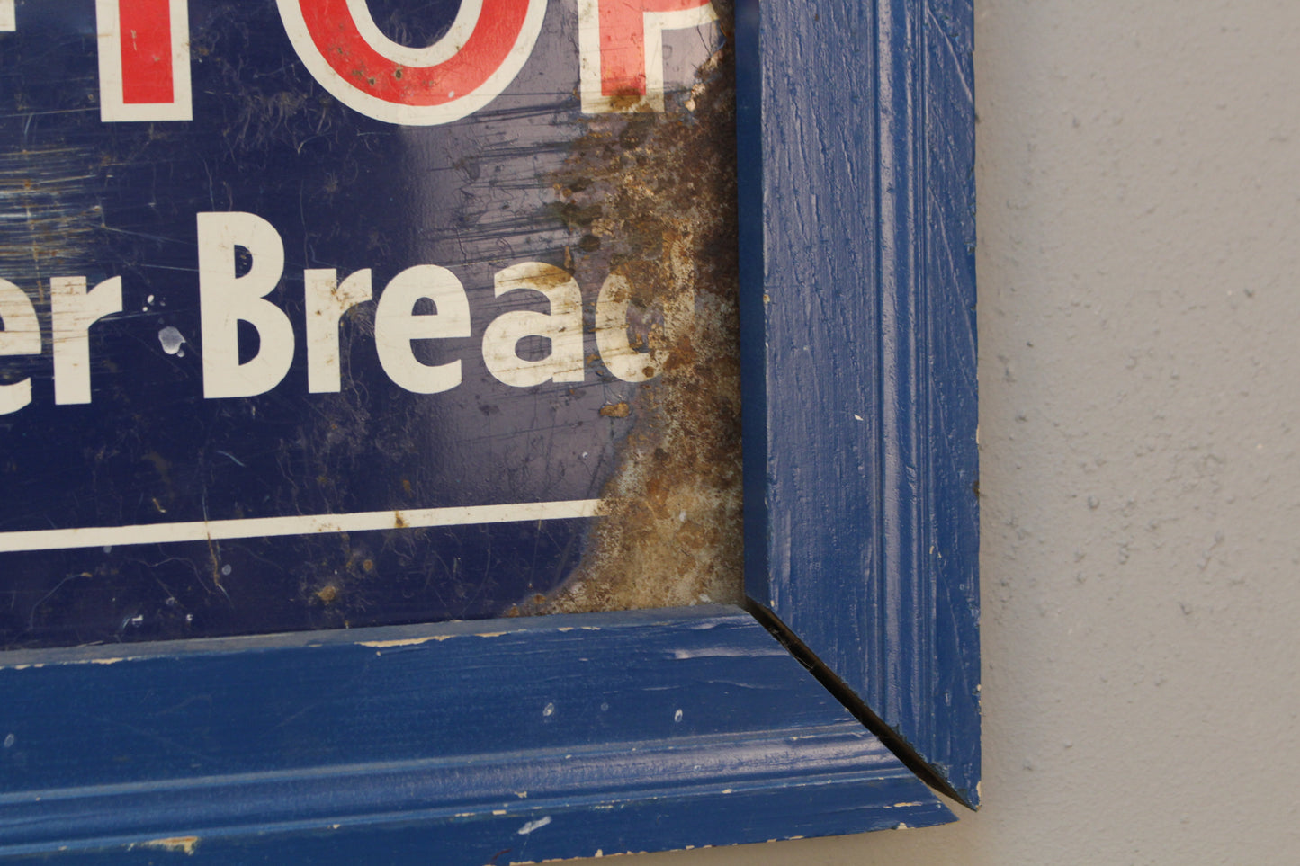 Ward's Tip-Top Bread Metal Sign