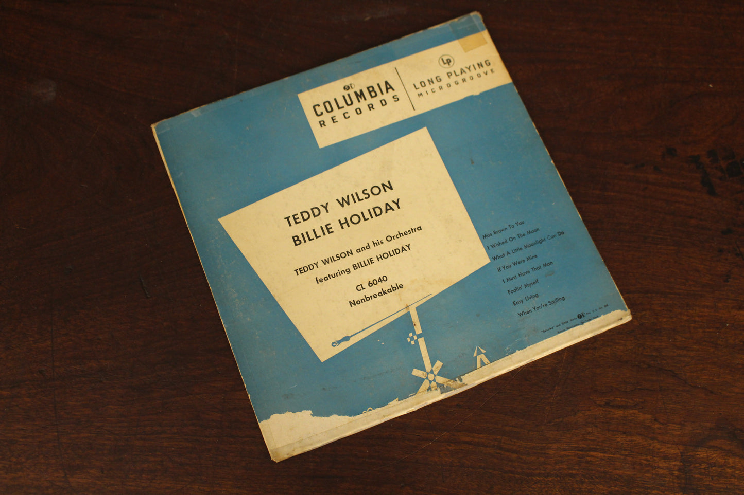 Teddy Wilson & His Orchestra Featuring Billie Holiday 10" Record