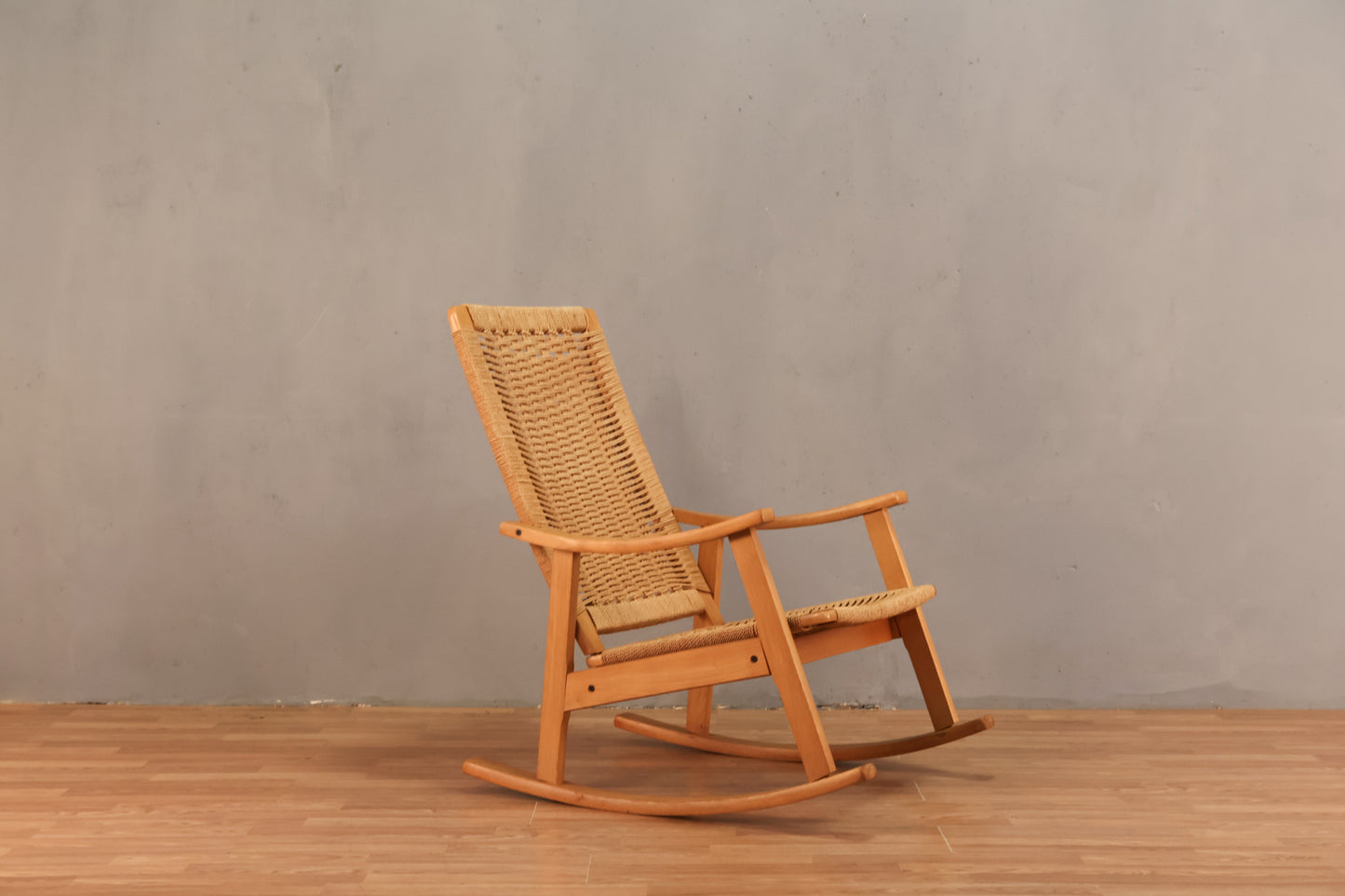 Hans Wegner-Style Rocking Chair - ONLINE ONLY