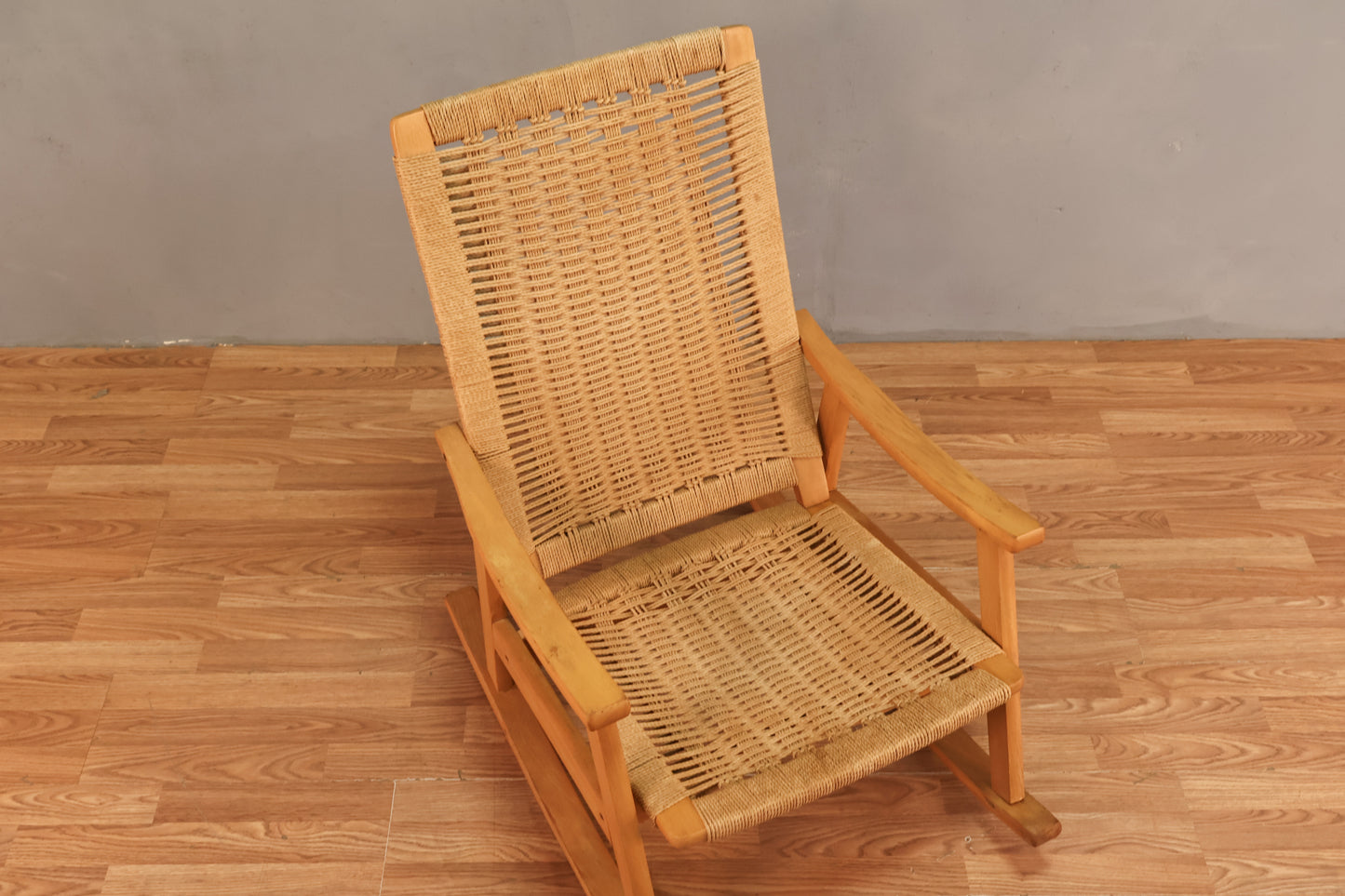 Hans Wegner-Style Rocking Chair - ONLINE ONLY