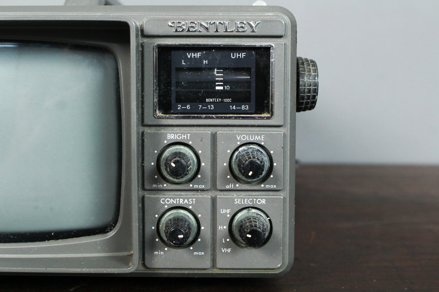 1980s Bentley Portable Television