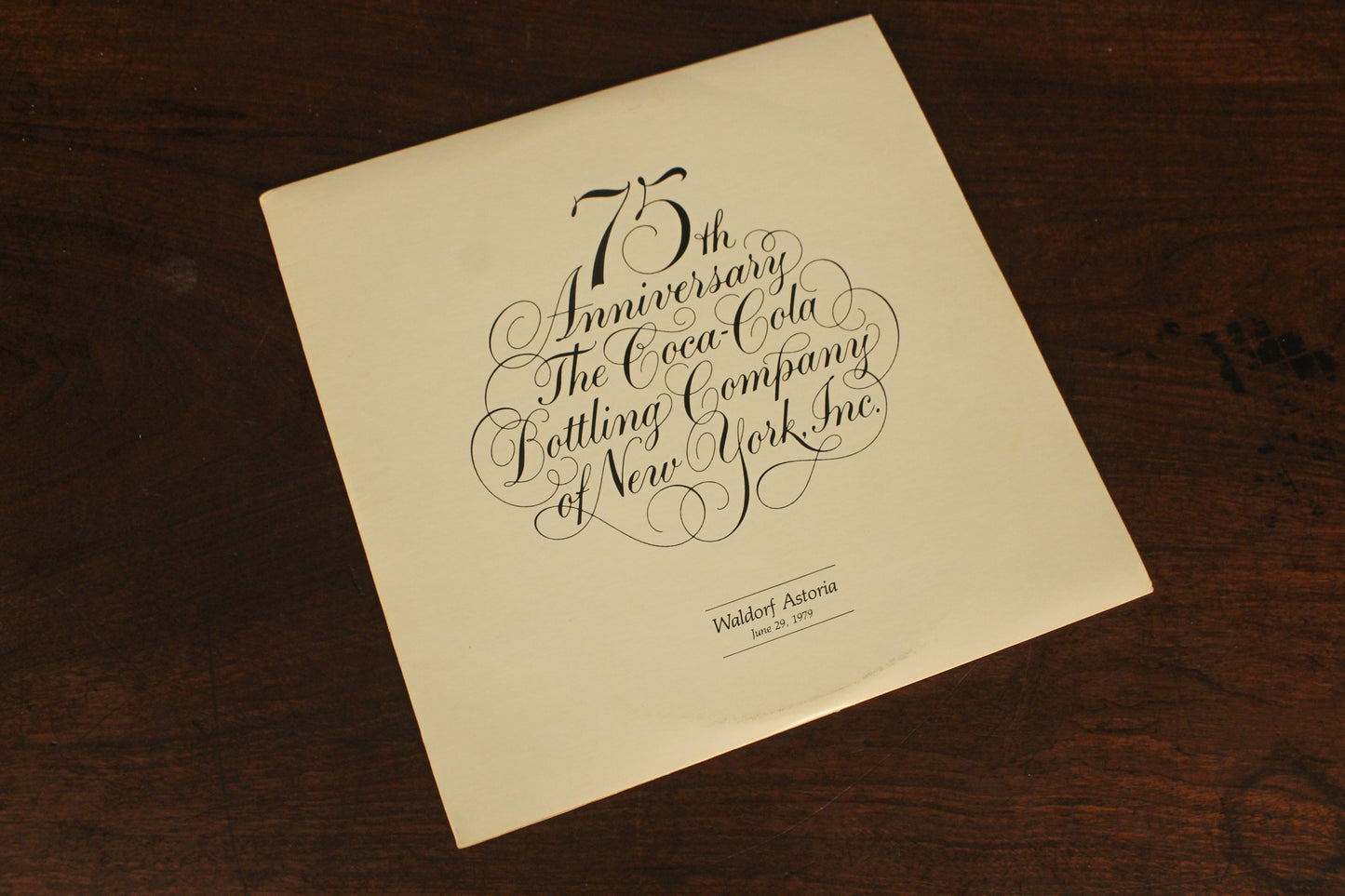 75th Anniversary The Coca-Cola Bottling Company 2xLP