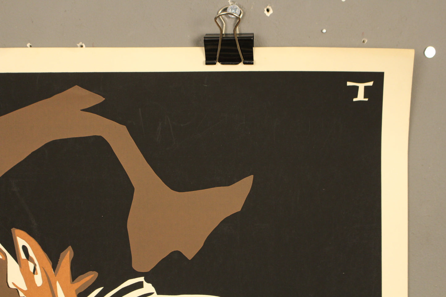 "El Cacique" 1959 Silkscreen Movie Poster