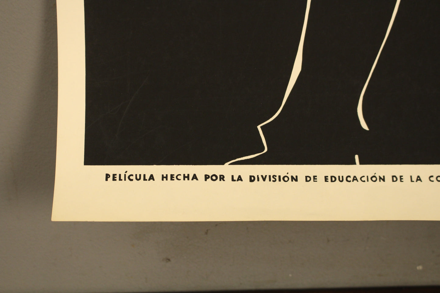 "El Cacique" 1959 Silkscreen Movie Poster