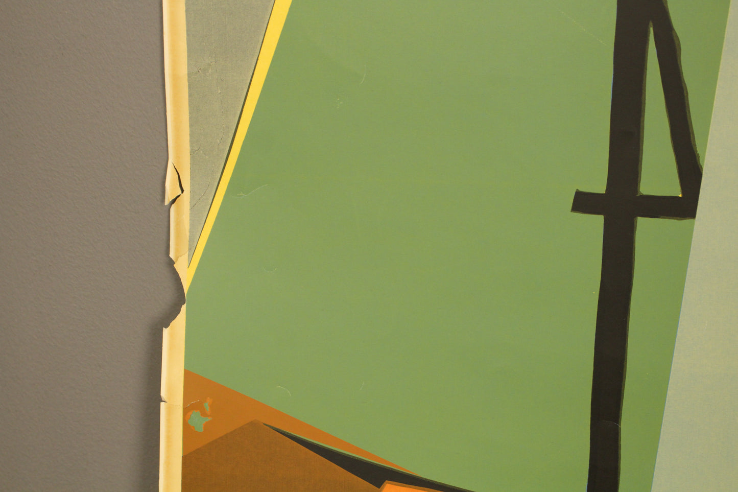 "El Puente" 1951 Silkscreen Movie Poster