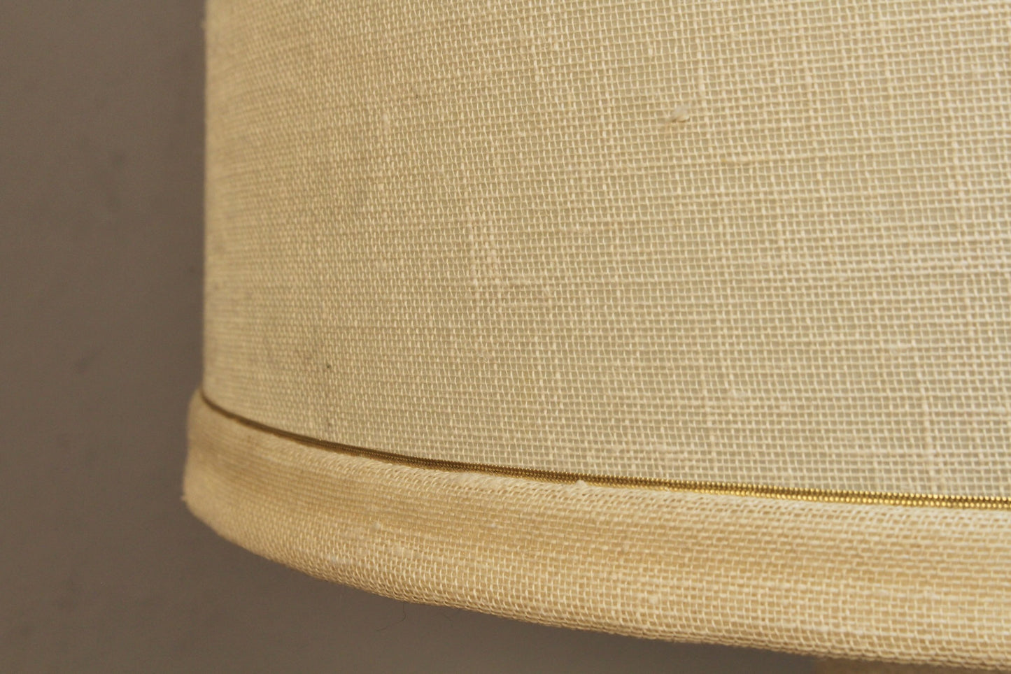 Large Raymor Striped Chalkware Table Lamp